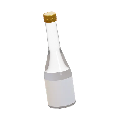 Wisky Bottle  3D Icon