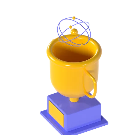 Wissenschaftlicher Preis  3D Icon