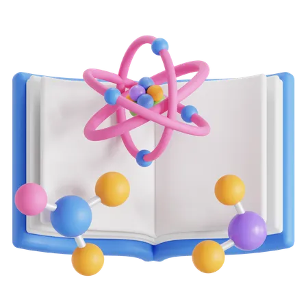 Wissenschaftsbuch  3D Icon