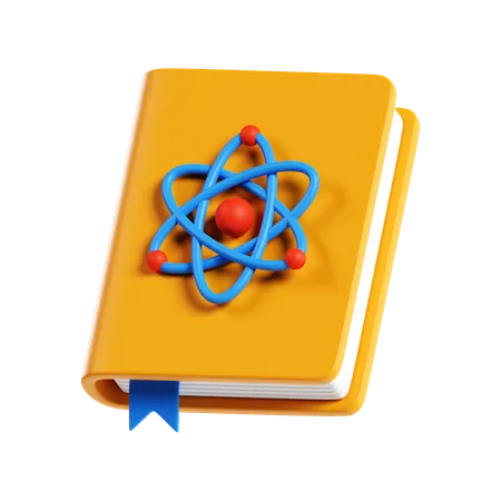 Wissenschaftsbuch  3D Icon