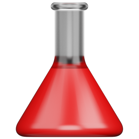 Wissenschaftsflasche  3D Icon