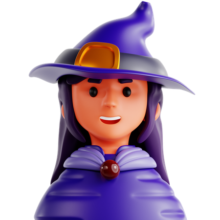 Witch  3D Icon