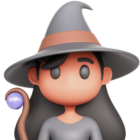 Witch  3D Icon