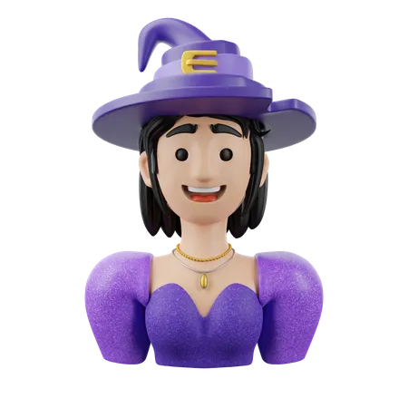 Witch  3D Icon