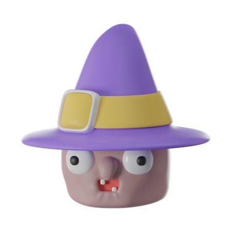 Witch  3D Icon