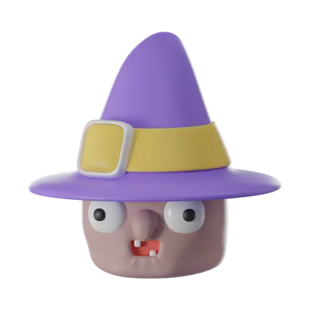 Witch  3D Icon