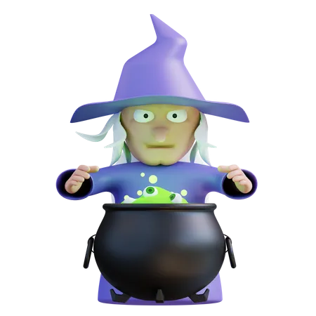 Witch  3D Icon