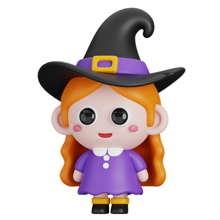 Witch  3D Icon