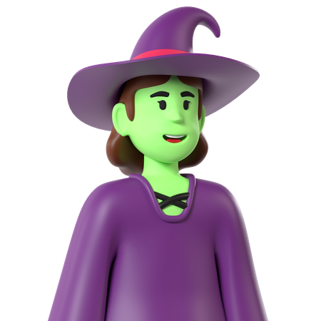 Witch  3D Icon