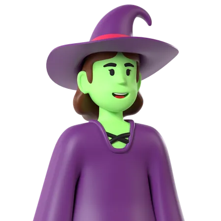 Witch  3D Icon