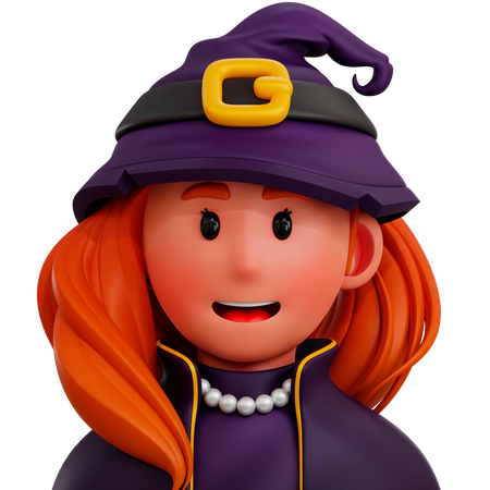 Witch  3D Icon