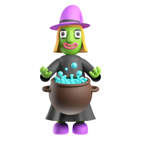 Witch  3D Icon