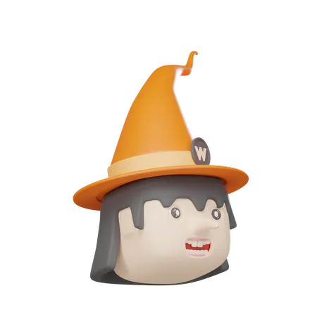 Cutie Witches With Transparent Background 3D Icon