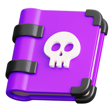 Witch Book  3D Icon