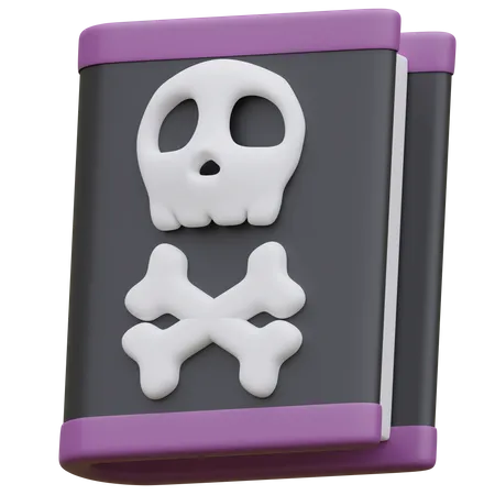 Witch Book Spell Book 3 D Icon Illustration 3D Icon