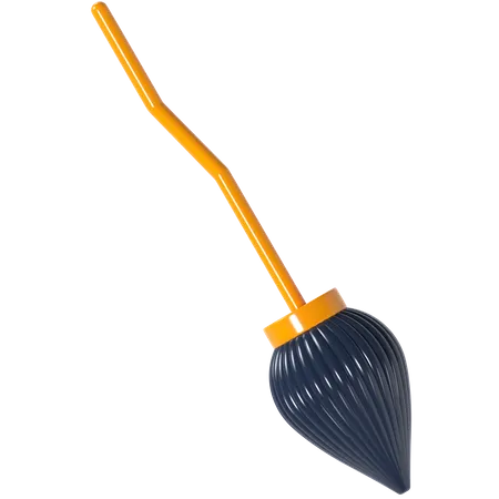 Witch Broom  3D Icon