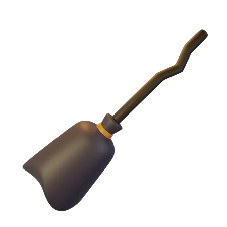 Witch Broom  3D Icon