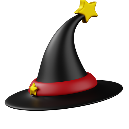 Witch Cap  3D Icon