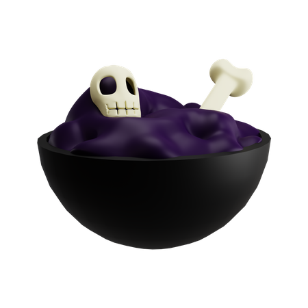 Witch Food  3D Icon