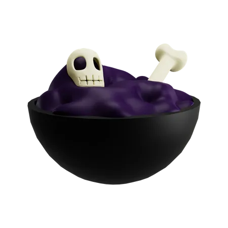 Witch Food  3D Icon