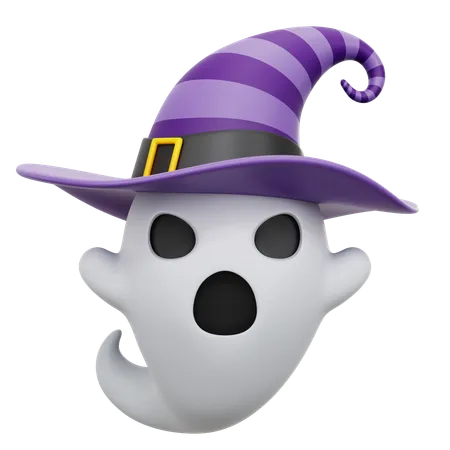 Witch Ghost  3D Icon