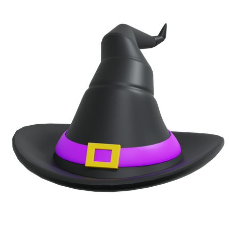 Witch Hat  3D Icon