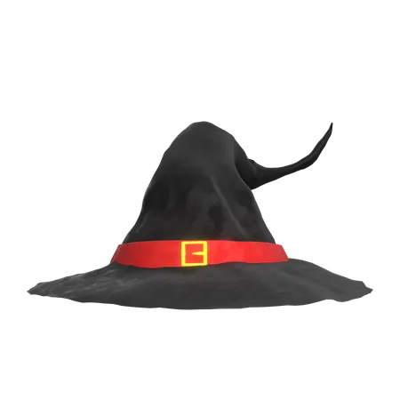Ready To Use Png Witch Hat 3 D Icon In A Clay Style Featuring Various Viewing Angles Front 30 60 Side Perfect For Halloween Decoration And Suitable For Enhancing Your Digital Platform Website Campaign Or Social Media 3D Icon