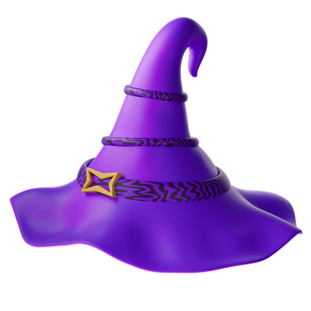 Witch Hat  3D Icon