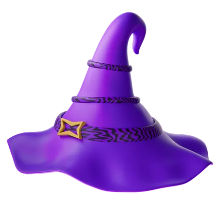 Witch Hat  3D Icon