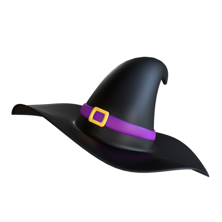 Witch Hat  3D Icon