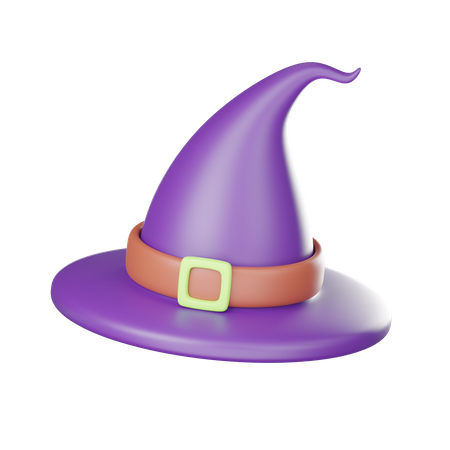 Witch Hat  3D Icon