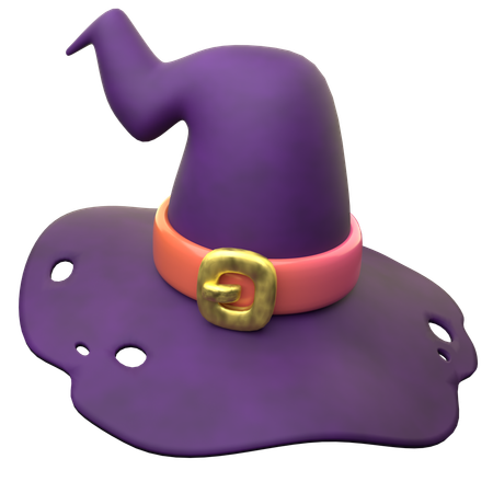 Witch Hat  3D Icon