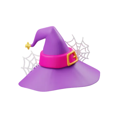 Witch Hat  3D Icon