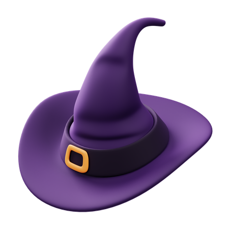 Witch Hat  3D Icon