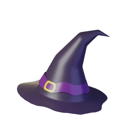 Witch Hat  3D Icon