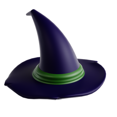 Witch hat  3D Icon