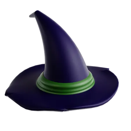 Witch hat  3D Icon