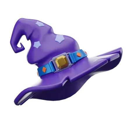 Witch Hat  3D Icon