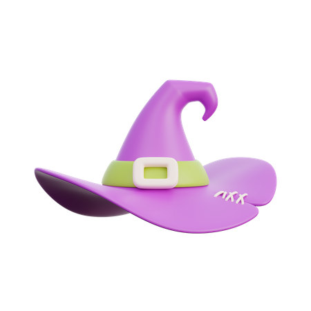 Witch Hat  3D Icon