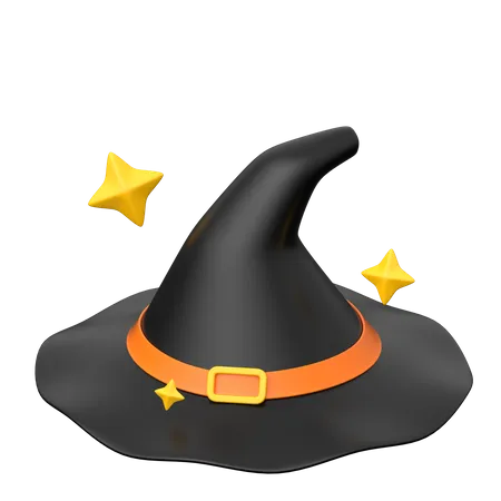 Witch Hat  3D Icon