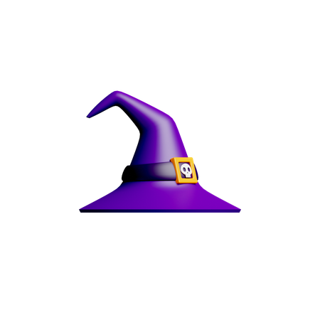 Witch Hat  3D Icon