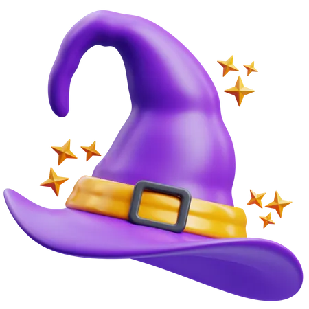 Witch Hat  3D Icon