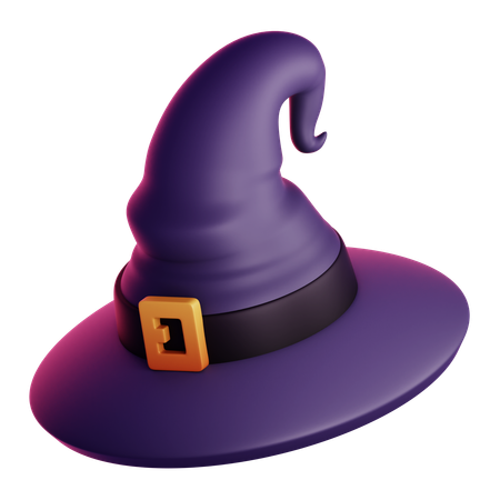 WITCH HAT  3D Icon