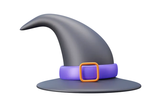 Witch Hat  3D Icon