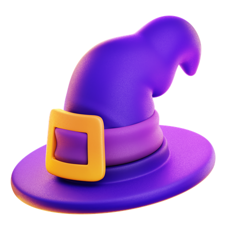 Witch Hat  3D Icon