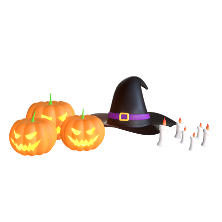 Witch Hat  3D Icon