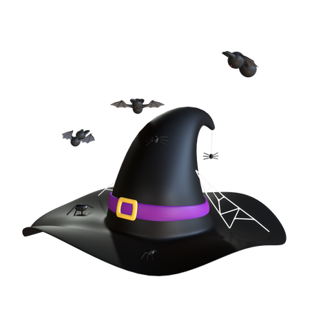 Witch Hat  3D Icon