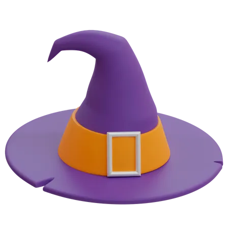 Witch Hat  3D Illustration