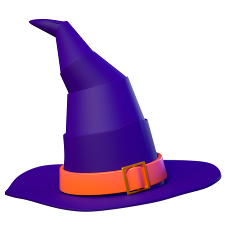 Witch Hat  3D Illustration