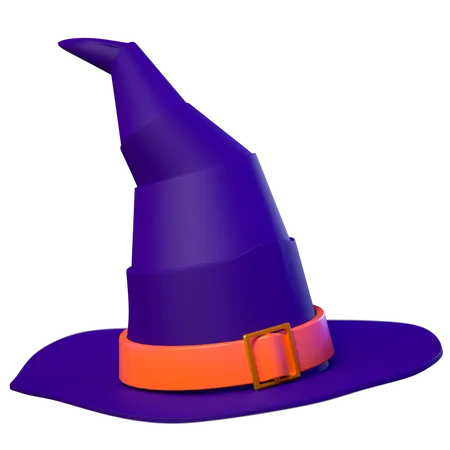 Witch Hat  3D Illustration